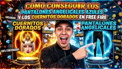 🚀 Guía completa 2026: Cómo conseguir los pantalones angelicales azules y los curnitos dorados en free fire✅